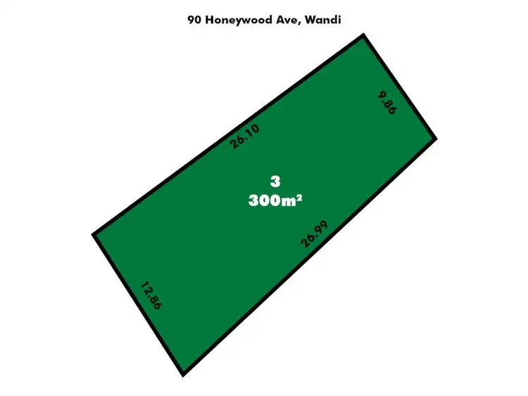 Lot 3, 90 Honeywood Ave, Wandi WA 6167