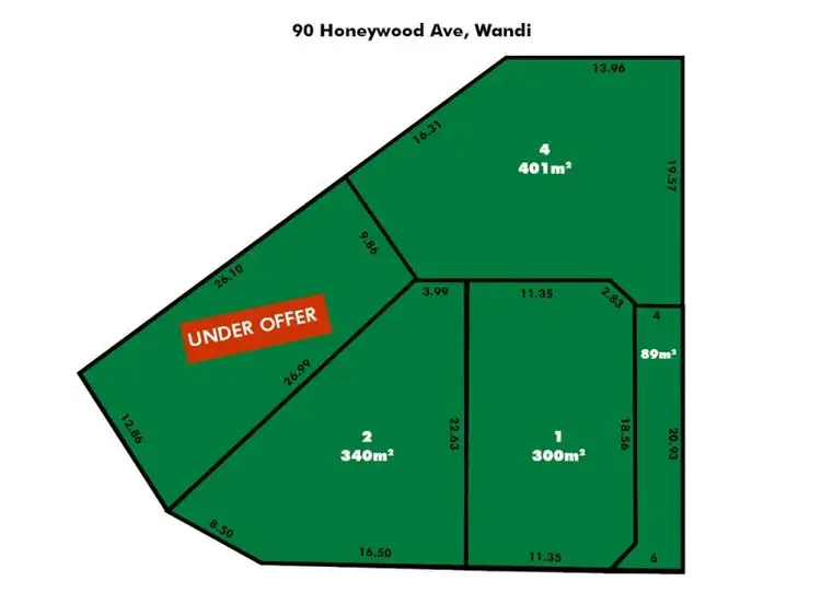 Second view of Homely land listing, Lot 3, 90 Honeywood Ave, Wandi WA 6167