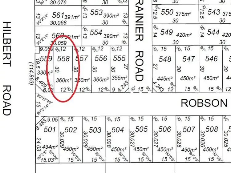 Second view of Homely land listing, Lot 558, Robson Avenue, Hilbert WA 6112