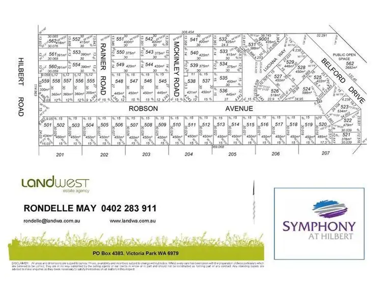 Third view of Homely land listing, Lot 533, Luciana Way, Hilbert WA 6112