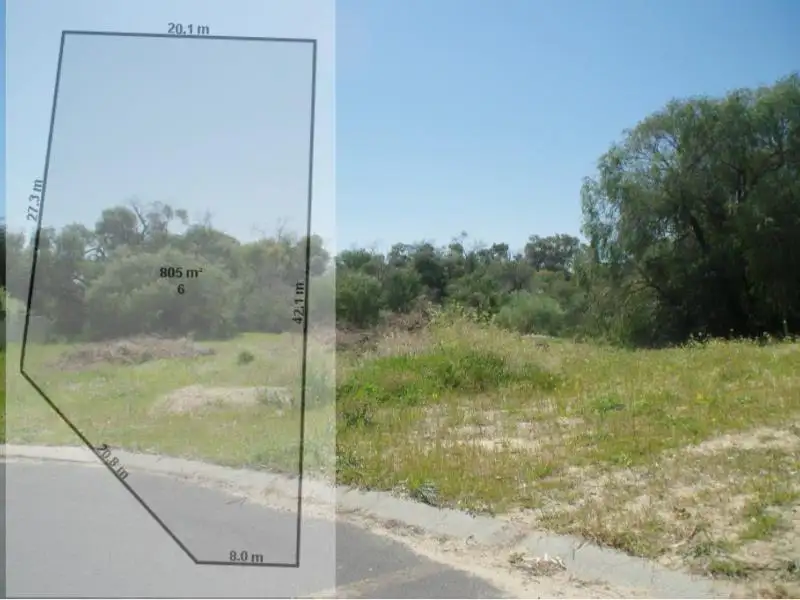 Main view of Homely land listing, 6 Ashton Road, Binningup WA 6233
