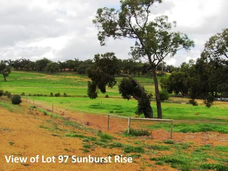 Main view of Homely land listing, Lot 97 Sunburst Rise, Lower Chittering WA 6084
