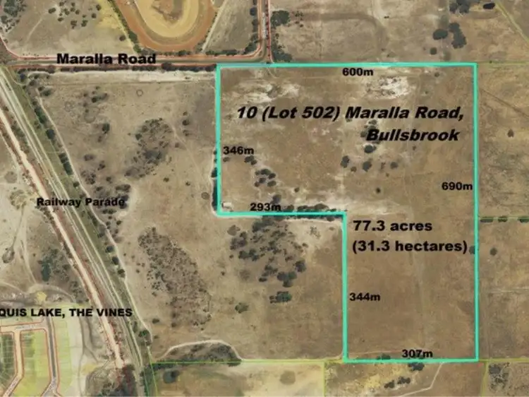 Main view of Homely land listing, 10 Maralla Road, Bullsbrook WA 6084