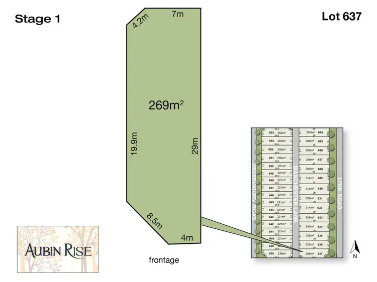 Main view of Homely land listing, Lot 637 Lyon Road, Aubin Grove WA 6164