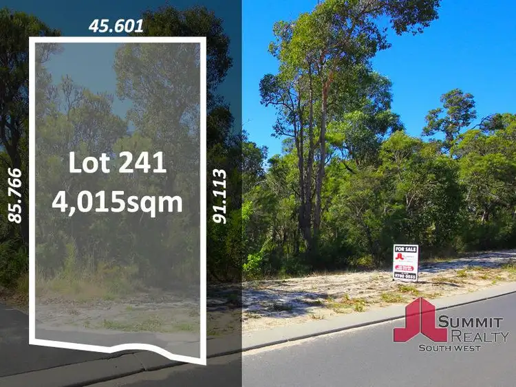 Main view of Homely land listing, Lot 241, 7 Bass Entrance, Leschenault WA 6233