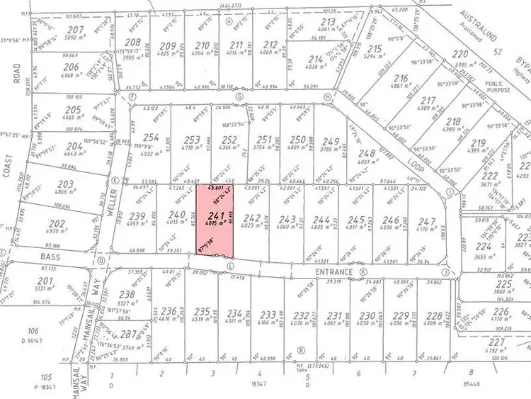 Seventh view of Homely land listing, Lot 241, 7 Bass Entrance, Leschenault WA 6233