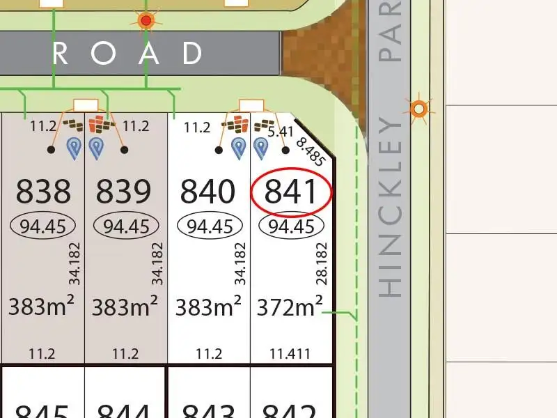 Main view of Homely land listing, Lot 841 Ranworth Road, Hocking WA 6065