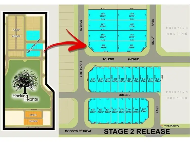 Second view of Homely land listing, Lot 852 Sicily Pass, Hocking WA 6065