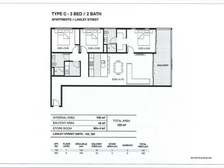 Second view of Homely apartment listing, 102/24 Lawley Street, North Beach WA 6020