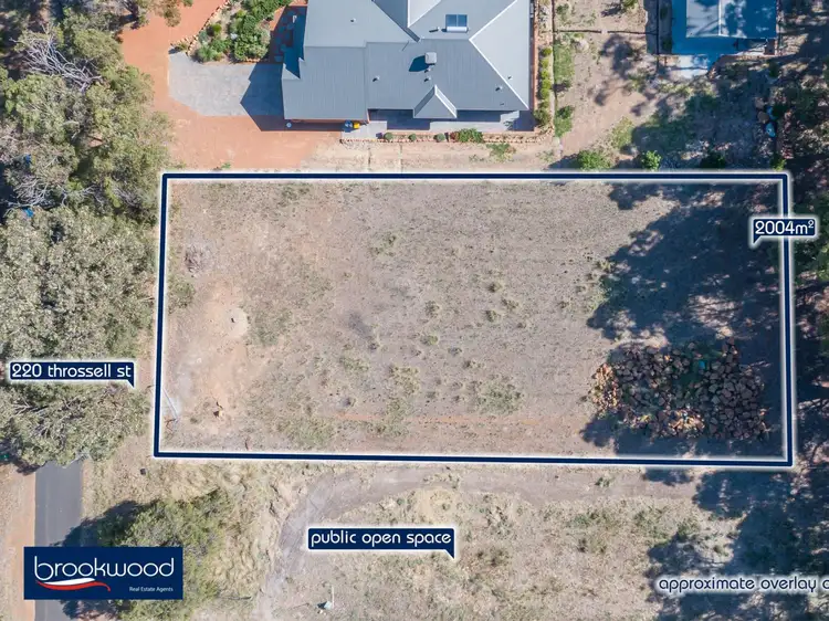 Main view of Homely land listing, 220 Throssell Street, Sawyers Valley WA 6074