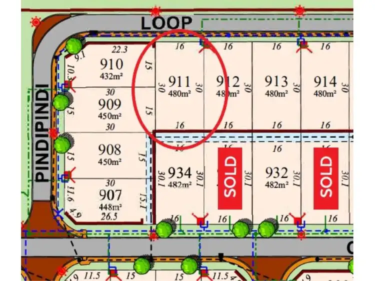 Main view of Homely land listing, LOT 911 Pindipindi Loop, Byford WA 6122