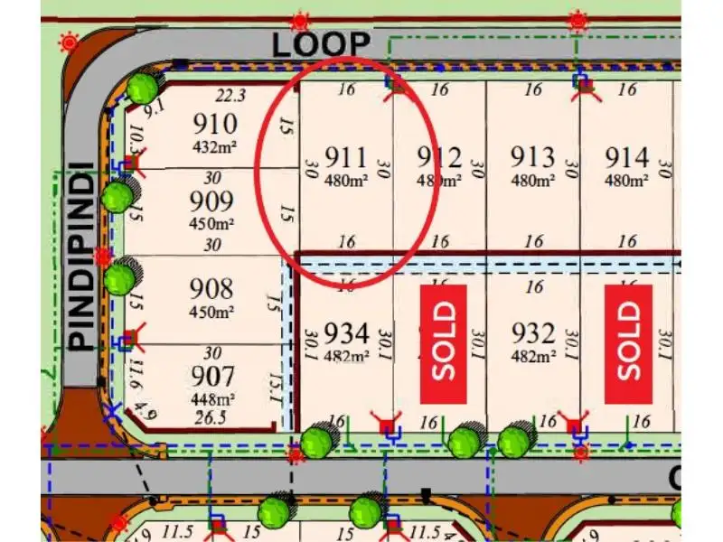 Main view of Homely land listing, LOT 911 Pindipindi Loop, Byford WA 6122