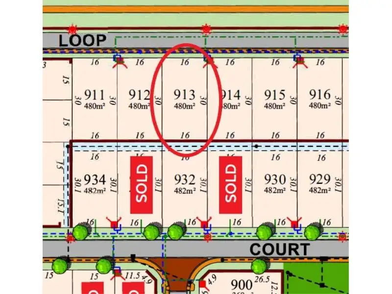 Main view of Homely land listing, LOT 913 Pindipindi Loop, Byford WA 6122
