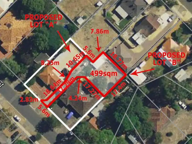 Main view of Homely land listing, 107A Gardiner Street, Belmont WA 6104