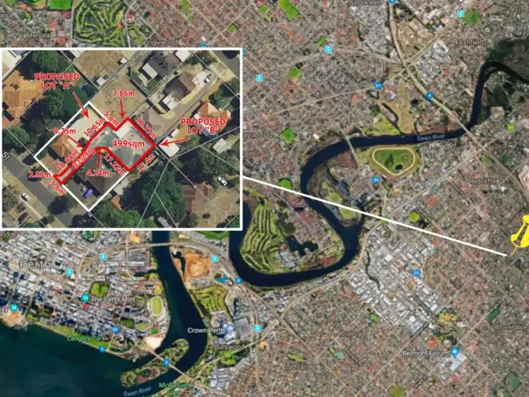 Second view of Homely land listing, 107A Gardiner Street, Belmont WA 6104