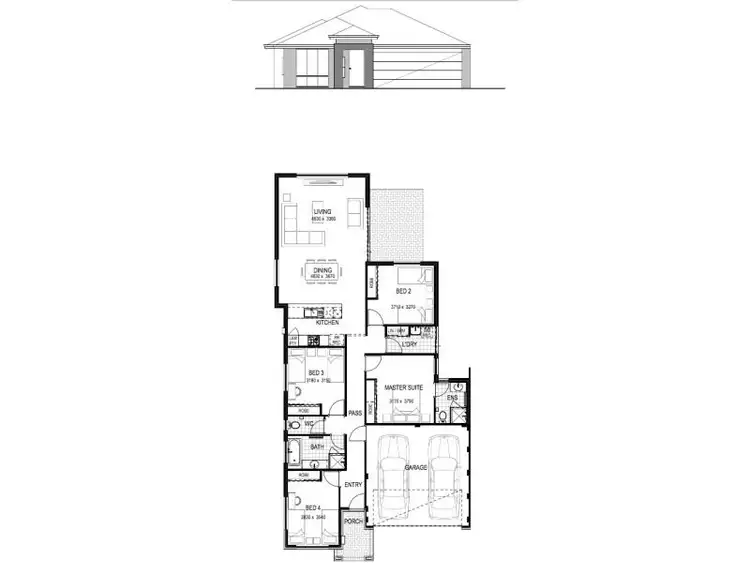 Third view of Homely house listing, 47 Indigo Bend, Wellard WA 6170