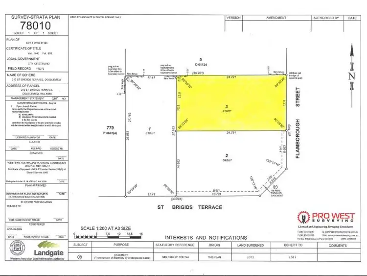 Fifth view of Homely land listing, 269 Flamborough Street, Doubleview WA 6018