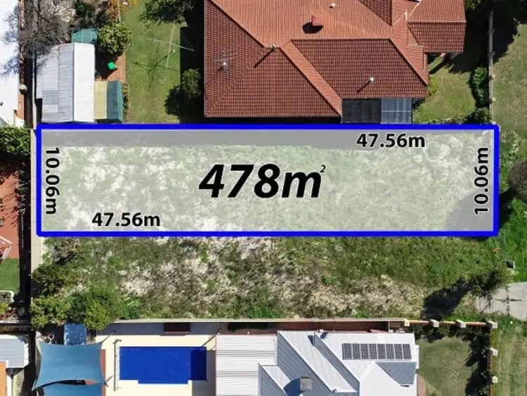 Third view of Homely land listing, 93A Rosebery Street, Bedford WA 6052