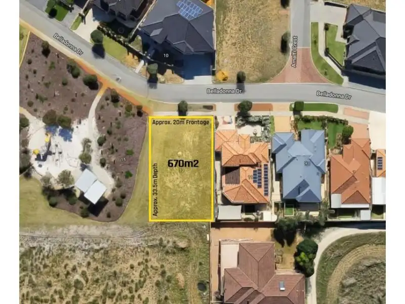 Main view of Homely land listing, 13 Belladonna Drive, Yangebup WA 6164