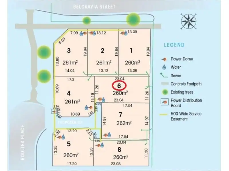 Main view of Homely land listing, Lot 6, Boulter Place, Belmont WA 6104