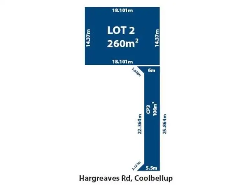Main view of Homely land listing, 20A Hargreaves Road, Coolbellup WA 6163