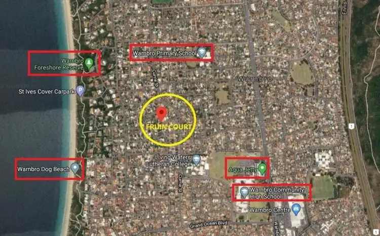 Second view of Homely land listing, Lot 202, 12 Fruin Court, Warnbro WA 6169