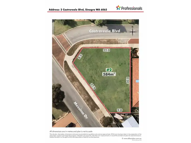 Third view of Homely land listing, 2 Castroreale Boulevard, Sinagra WA 6065