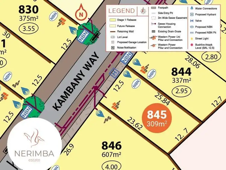 Second view of Homely land listing, Lot 845, 84 Leisure Way, Halls Head WA 6210