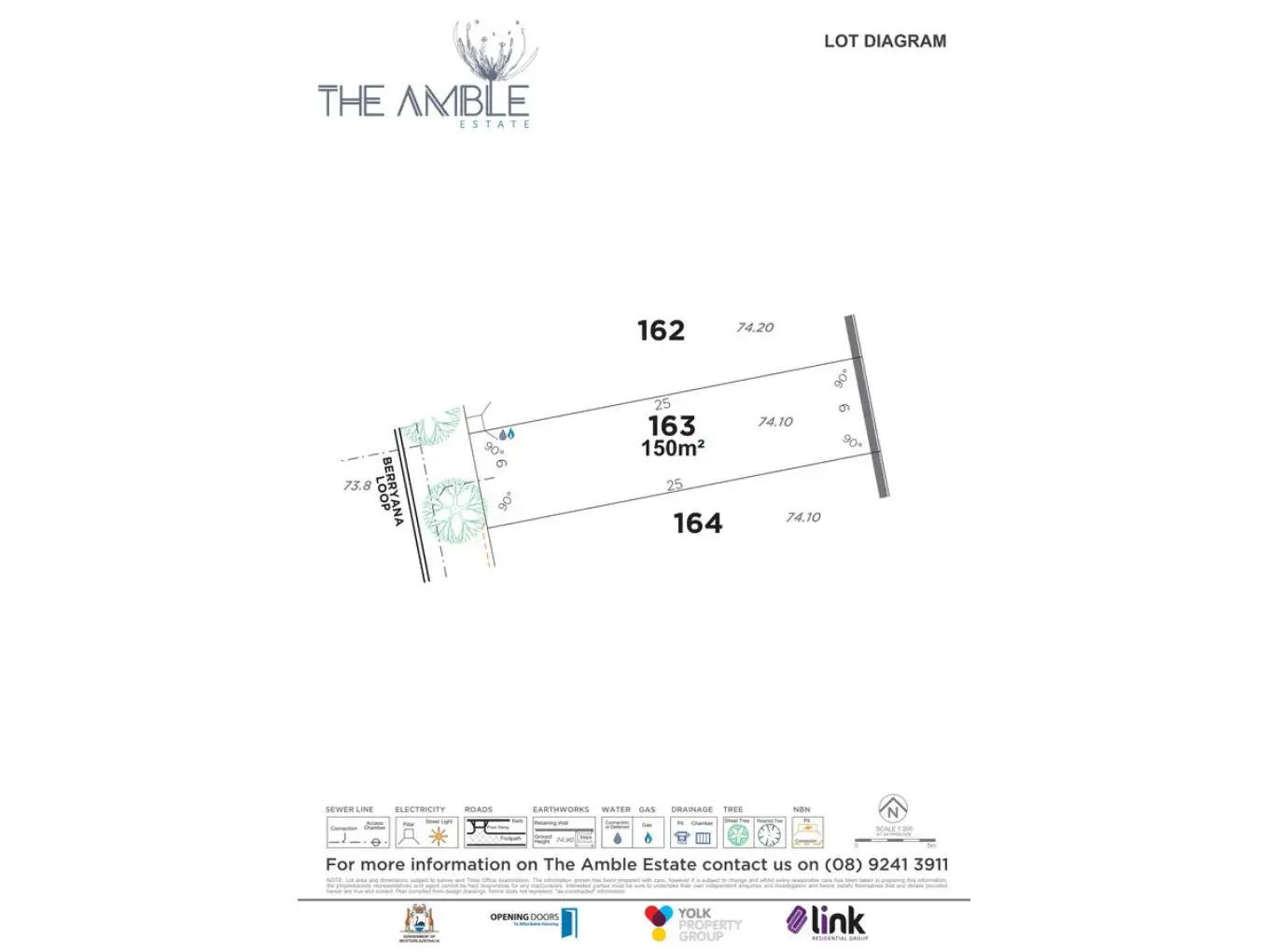 Main view of Homely land listing, Lot 163 Berryana Loop, Girrawheen WA 6064