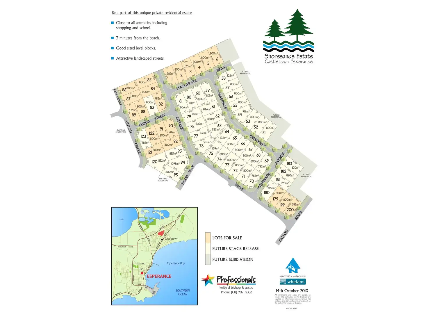 Main view of Homely land listing, 43 (L120) Gunton Circle, Castletown WA 6450