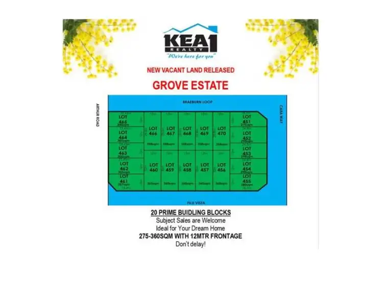 Main view of Homely land listing, Lot 463 Arthur Road, Wattle Grove WA 6107