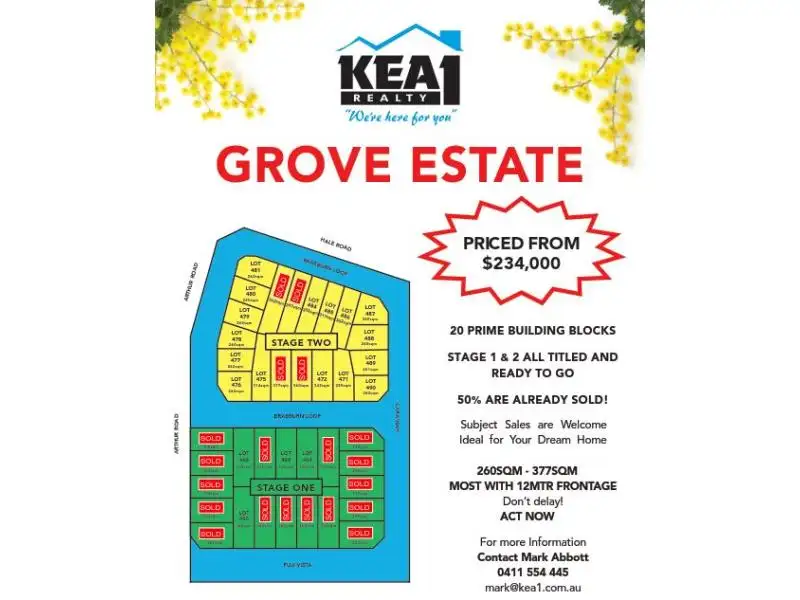 Main view of Homely land listing, Lot 460 Fuji Vista, Wattle Grove WA 6107