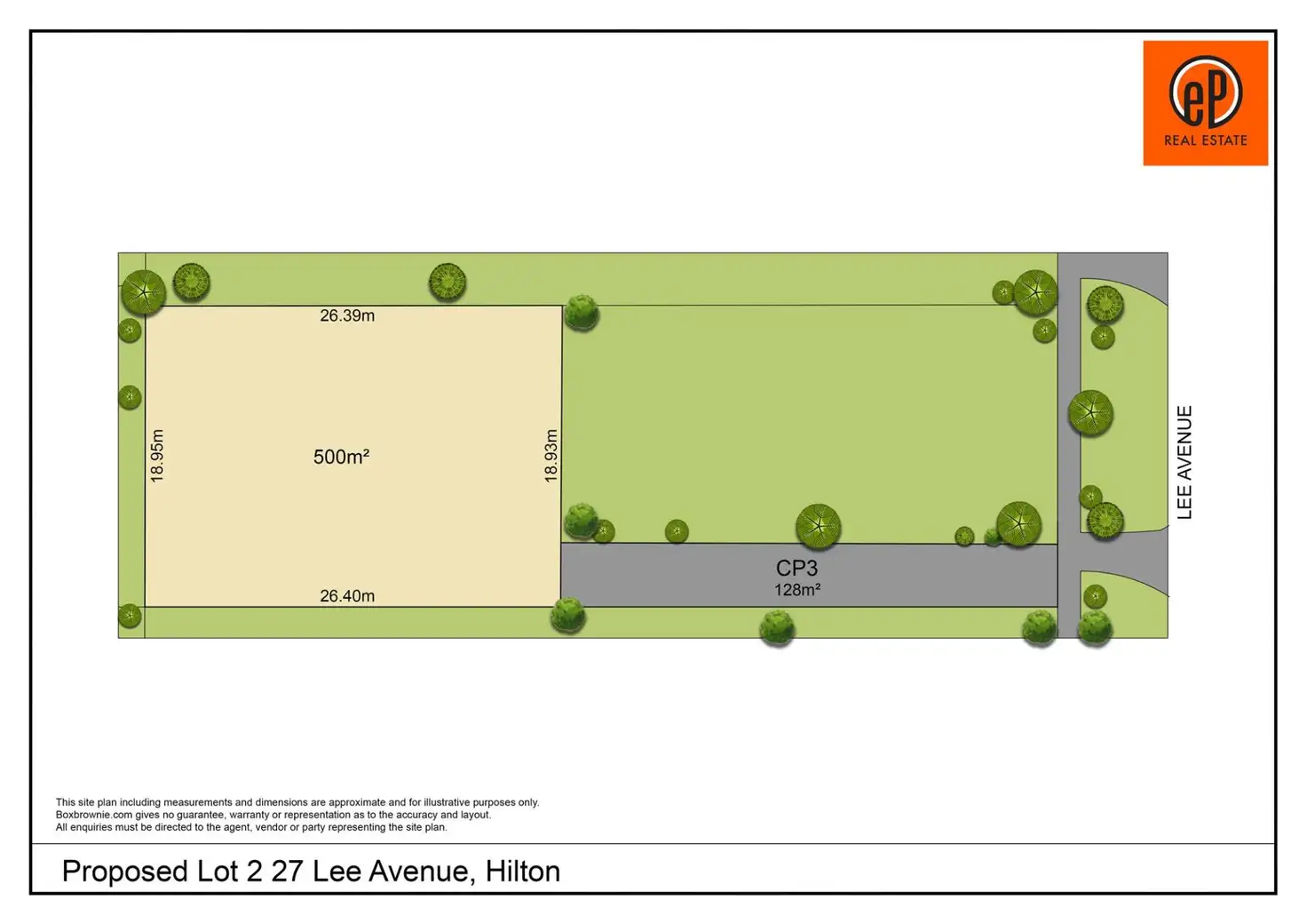 Main view of Homely land listing, Lot 2, 27 Lee Avenue, Hilton WA 6163