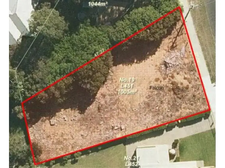 Main view of Homely land listing, 19 Thera Street, Falcon WA 6210