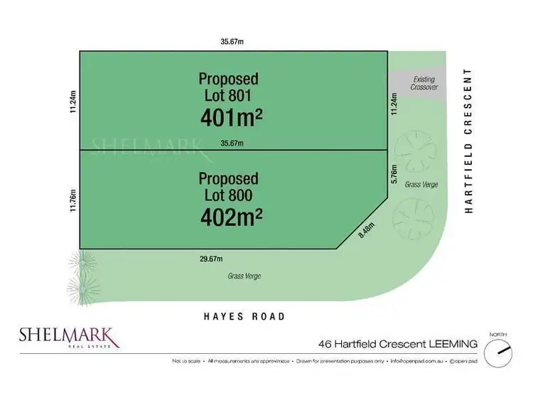 Lot 800/46 Hartfield Crescent, Leeming WA 6149