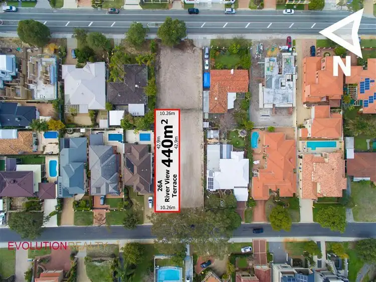 Third view of Homely land listing, 26A River View Terrace, Mount Pleasant WA 6153