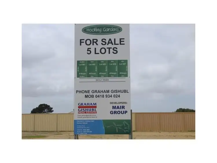 Lot 958 Sicily Pass, Hocking WA 6065