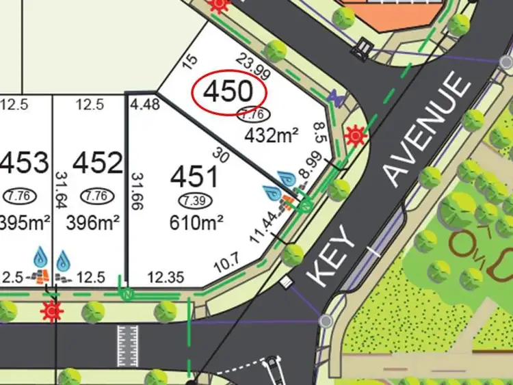 Main view of Homely land listing, Lot 450 Key Avenue, Baldivis WA 6171