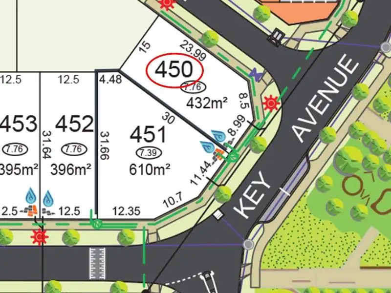 Main view of Homely land listing, Lot 450 Key Avenue, Baldivis WA 6171