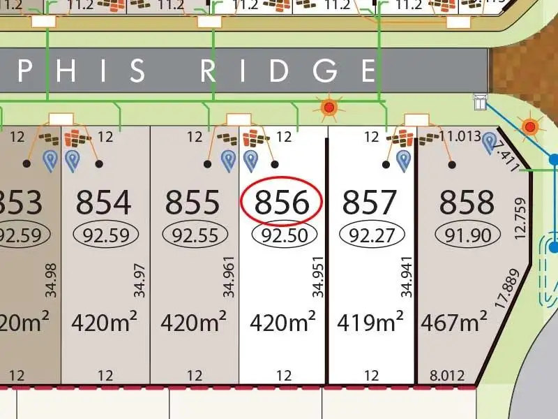 Main view of Homely land listing, Lot 856 Memphis Ridge, Hocking WA 6065