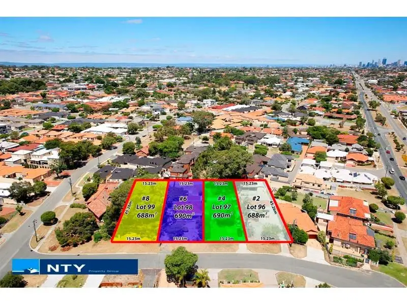 Main view of Homely house listing, 2,4,6,8 Canterbury Court, Nollamara WA 6061