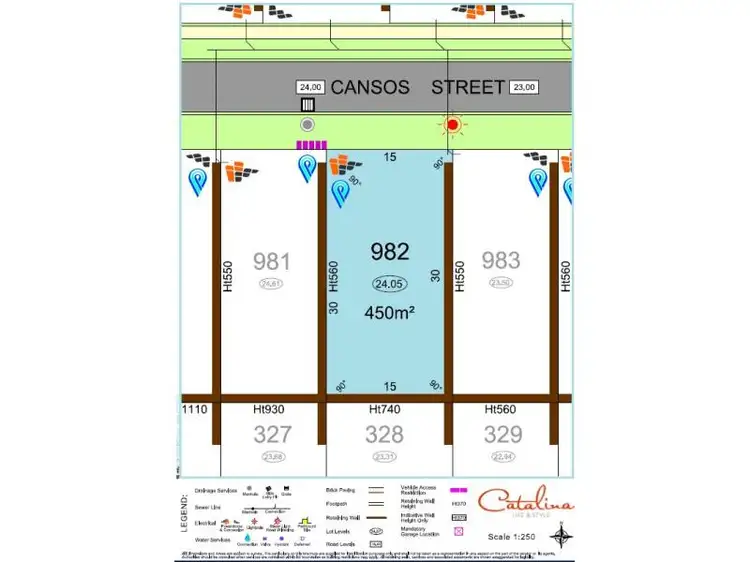 Third view of Homely land listing, LOT 982 Cansos Street, Clarkson WA 6030