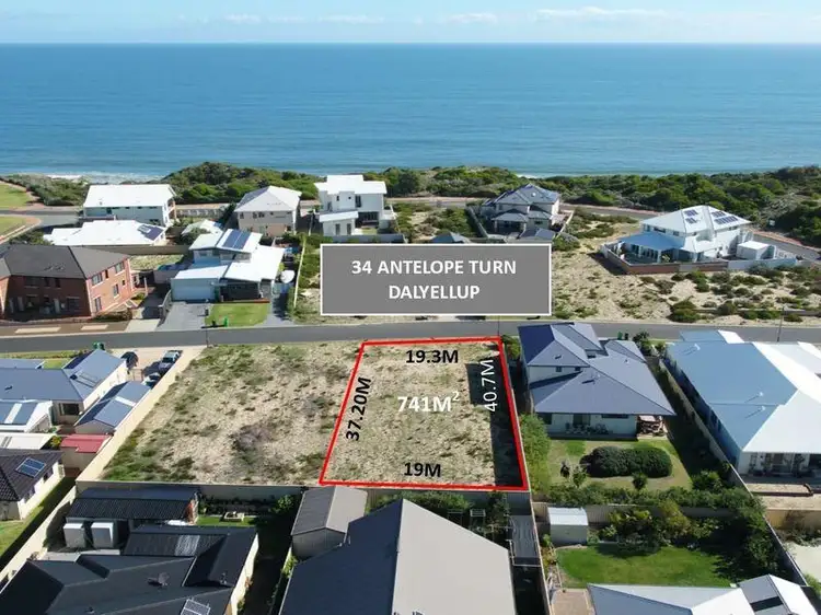 Main view of Homely land listing, 34 Antelope Turn, Dalyellup WA 6230
