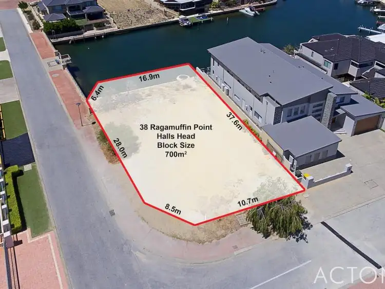 Second view of Homely land listing, 38 Ragamuffin Point, Halls Head WA 6210