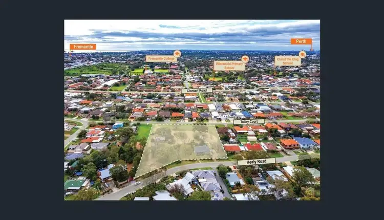 Second view of Homely land listing, 72 Healy Road, Hamilton Hill WA 6163