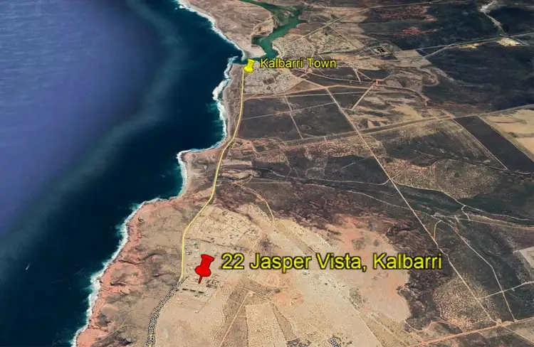 Second view of Homely land listing, 22 Jasper Vista, Kalbarri WA 6536