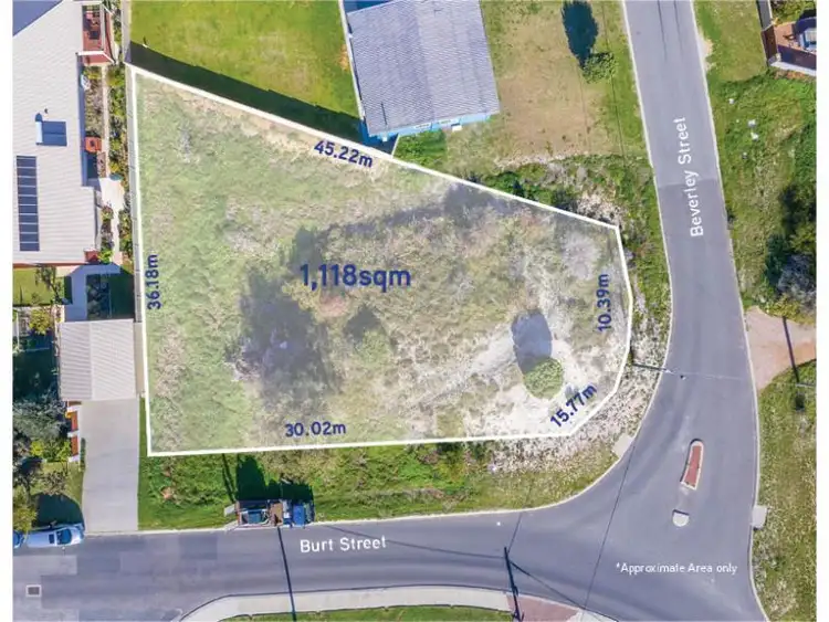 Second view of Homely land listing, 8 Beverley Crescent, Quinns Rocks WA 6030