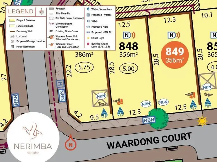 Second view of Homely land listing, Lot 849, 84 Leisure Way, Halls Head WA 6210
