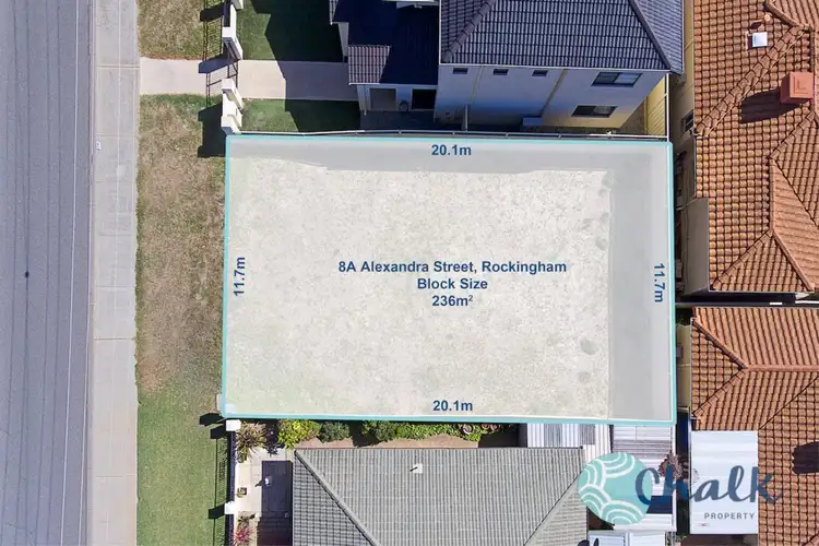 Second view of Homely land listing, 8A Alexandra St, Rockingham WA 6168