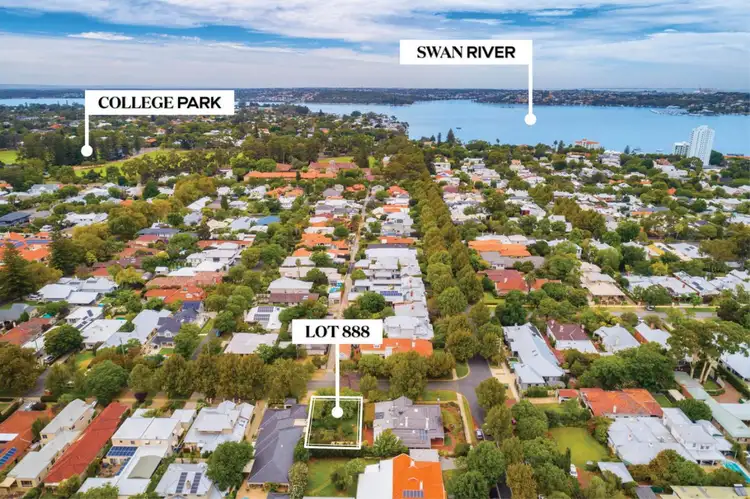 Second view of Homely land listing, 1B Hammond Road, Claremont WA 6010